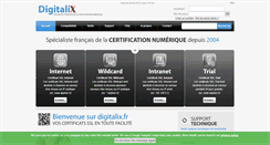 Desktop Screenshot of digitalix.fr